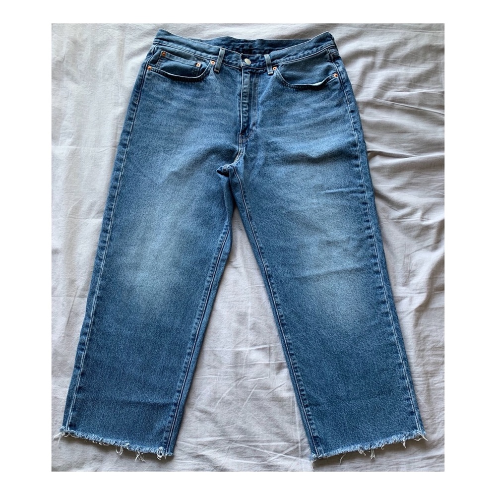 LEVIS Stay-Loose Crop Jeans